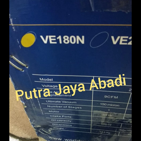 Vacuum Value VE160N
