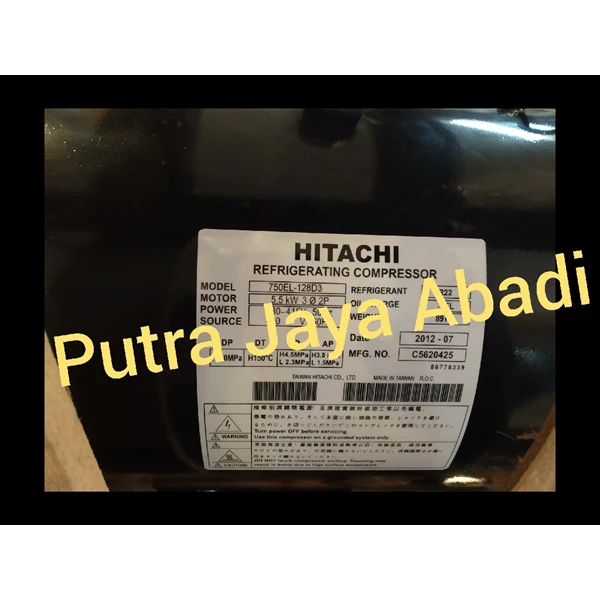 Kompresor AC Hitachi 750EL-128D3