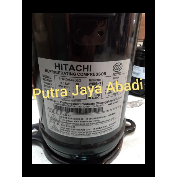 Kompresor AC Hitachi E504DH-49D2G